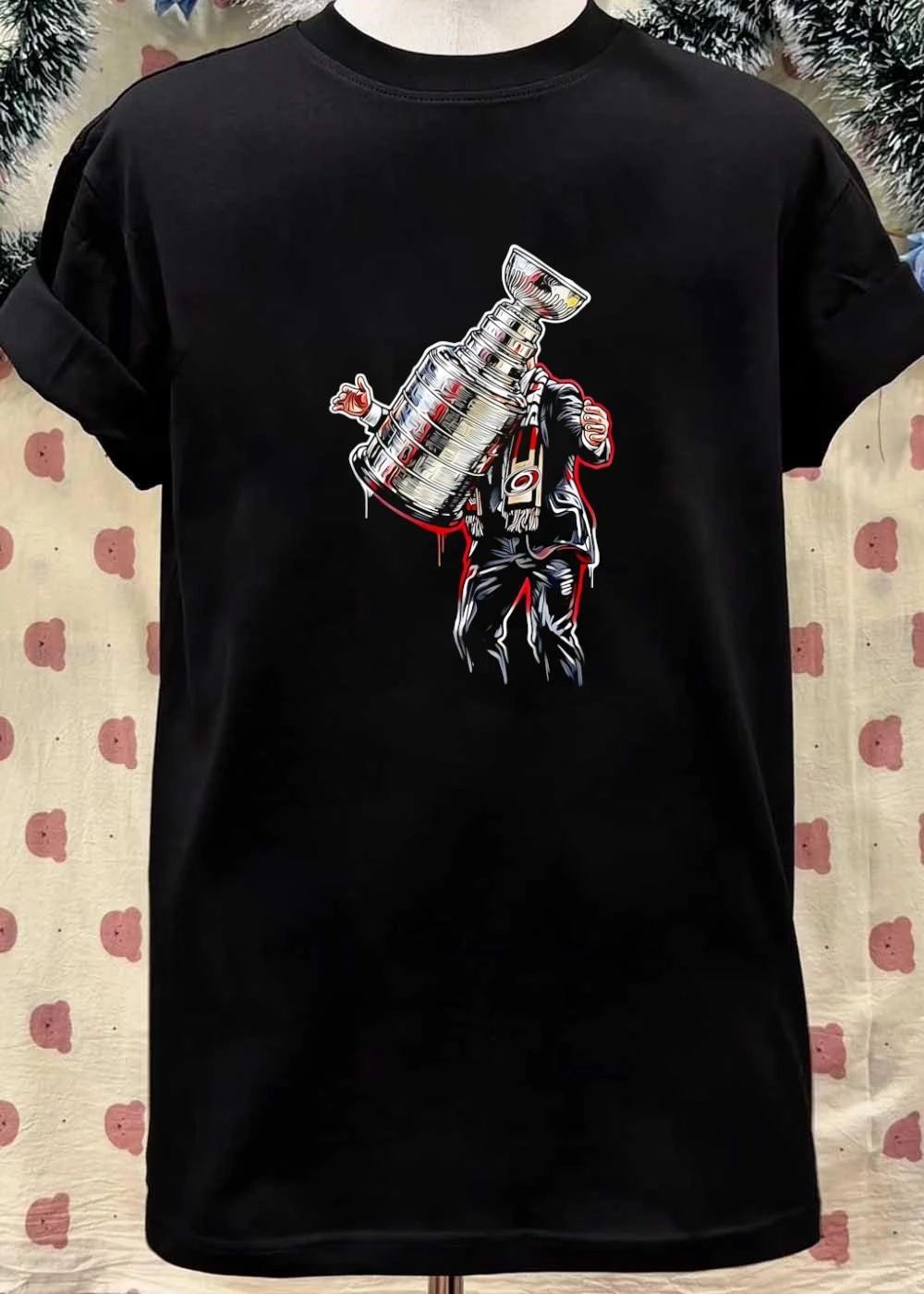 Carolina Hurricanes Stanley Cup Fan Trophy Celebration T-Shirt