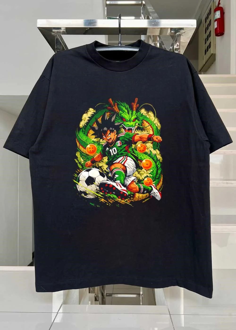 Anime Soccer Fanatic, Anime Boy Kicking Soccer Ball, Mexico 10 Mexico T-Shirt