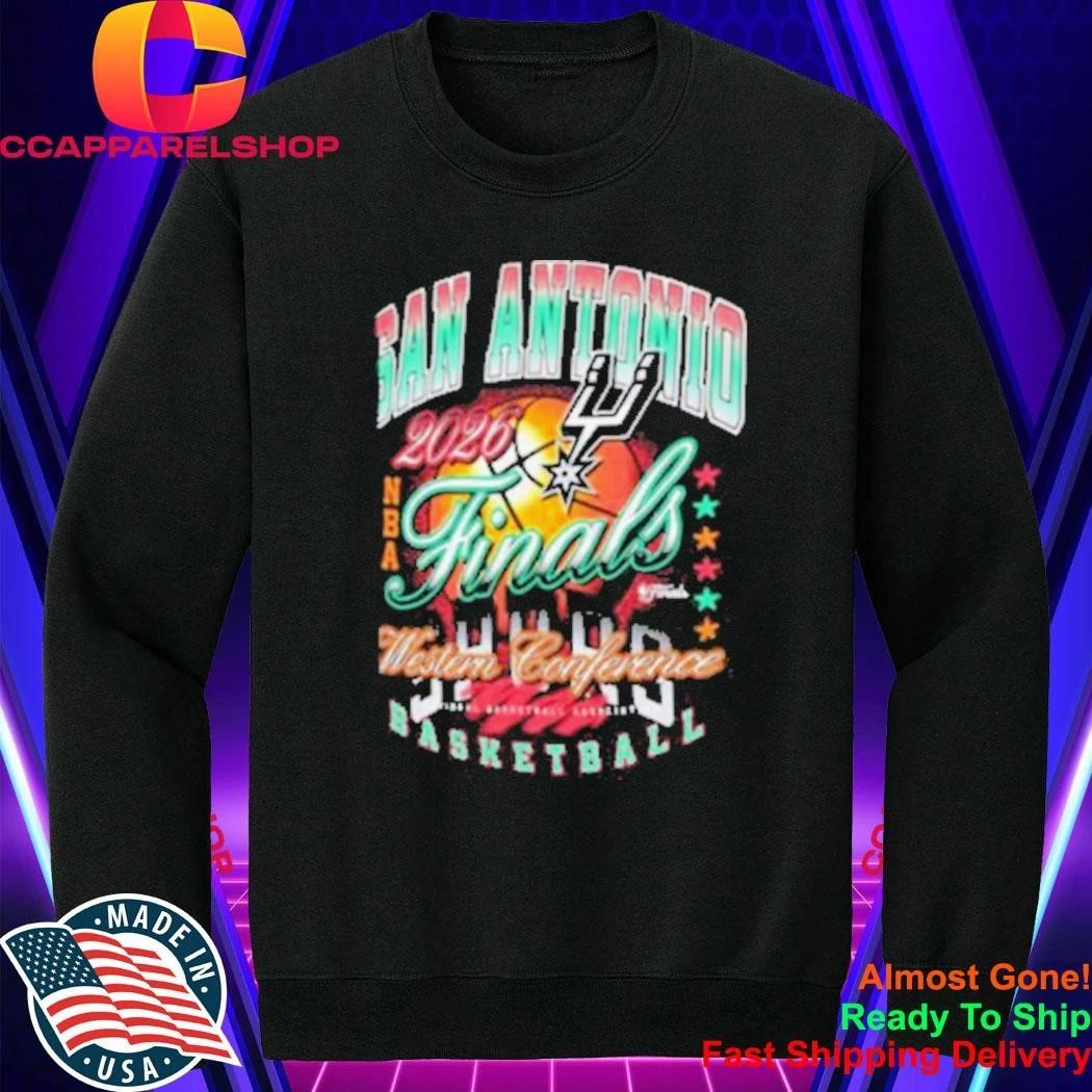 San Antonio Spurs 2026 NBA Finals Fiesta Explosion Foundation Shirt