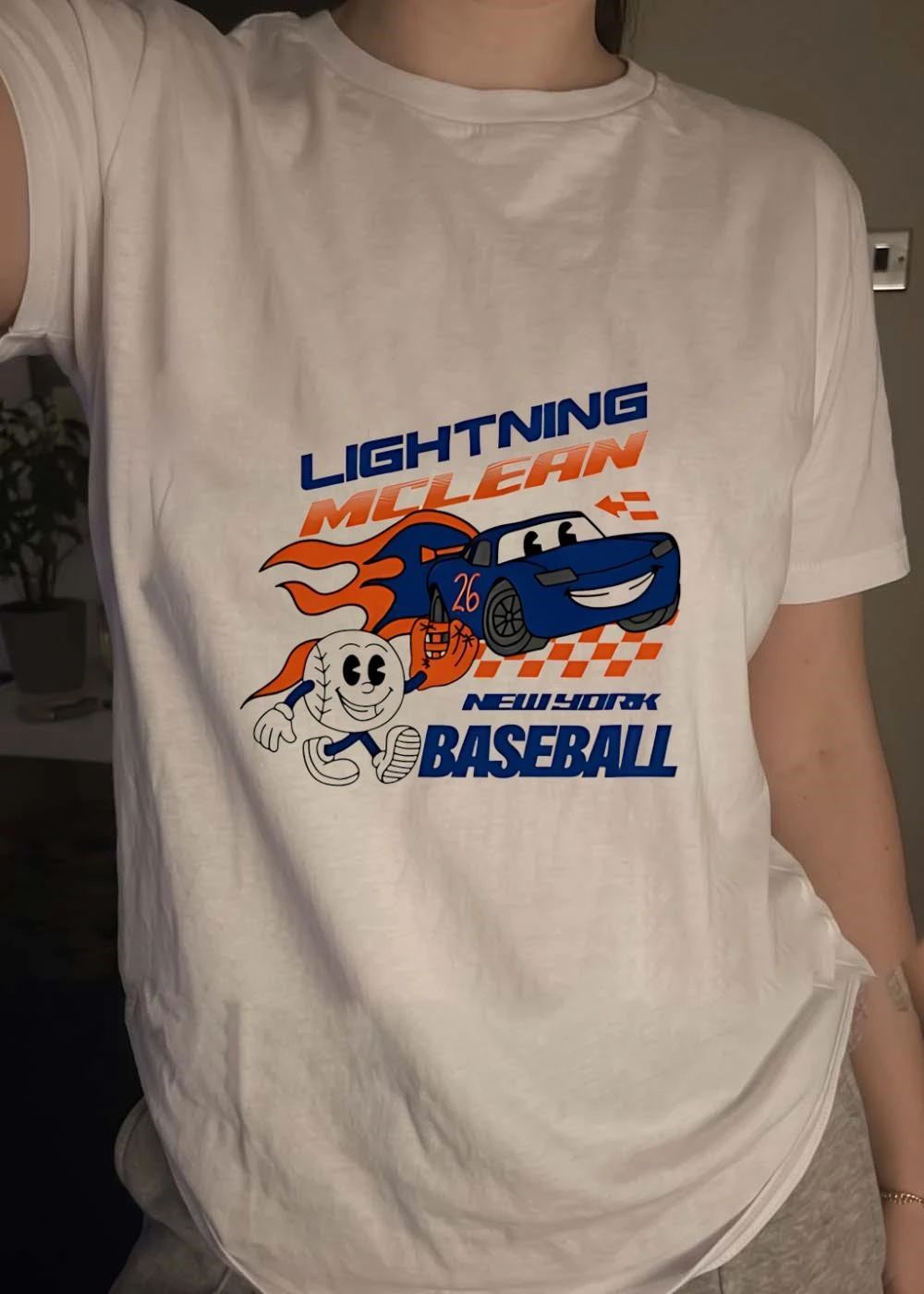Jeff McNeil New York Mets MLB Lightning McLean New York Baseball Players shirt