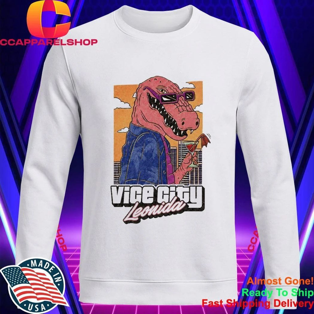 Grand Theft Auto VI GTA 6 Jason Vice City Leonida Alligator Shirt
