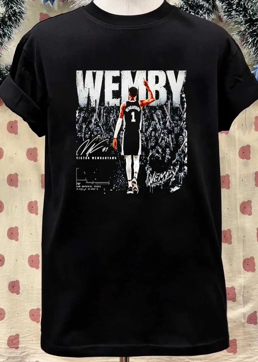 Victor Wembanyama San Antonio Spurs NBA WEMBY WEMBANYAMA 1 1 Victor Wembanyama 74 San Antonio shirt
