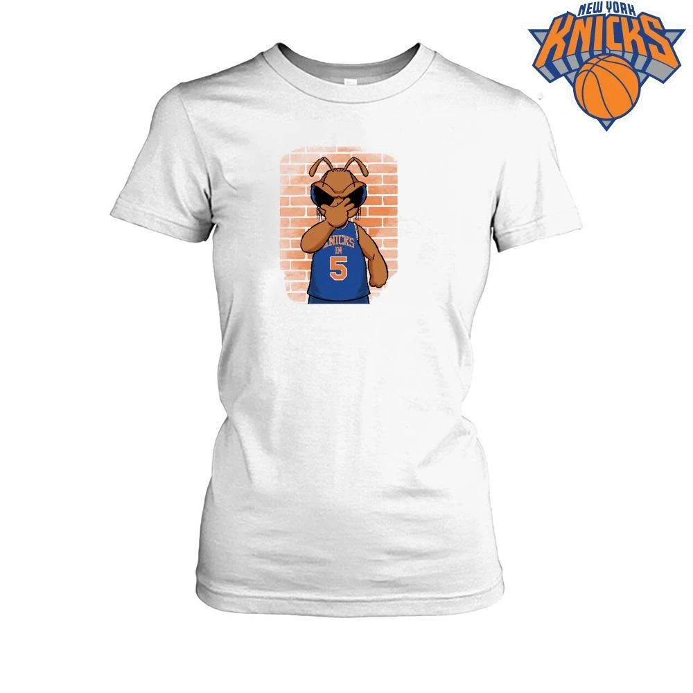 Vintage Cartoon Hornet New York Knicks In 5 Basketball Fan Shirt