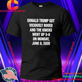 Donald Trump Got Viciously Booed On The Day The Basketball Team Went Up 3-0 Shirt