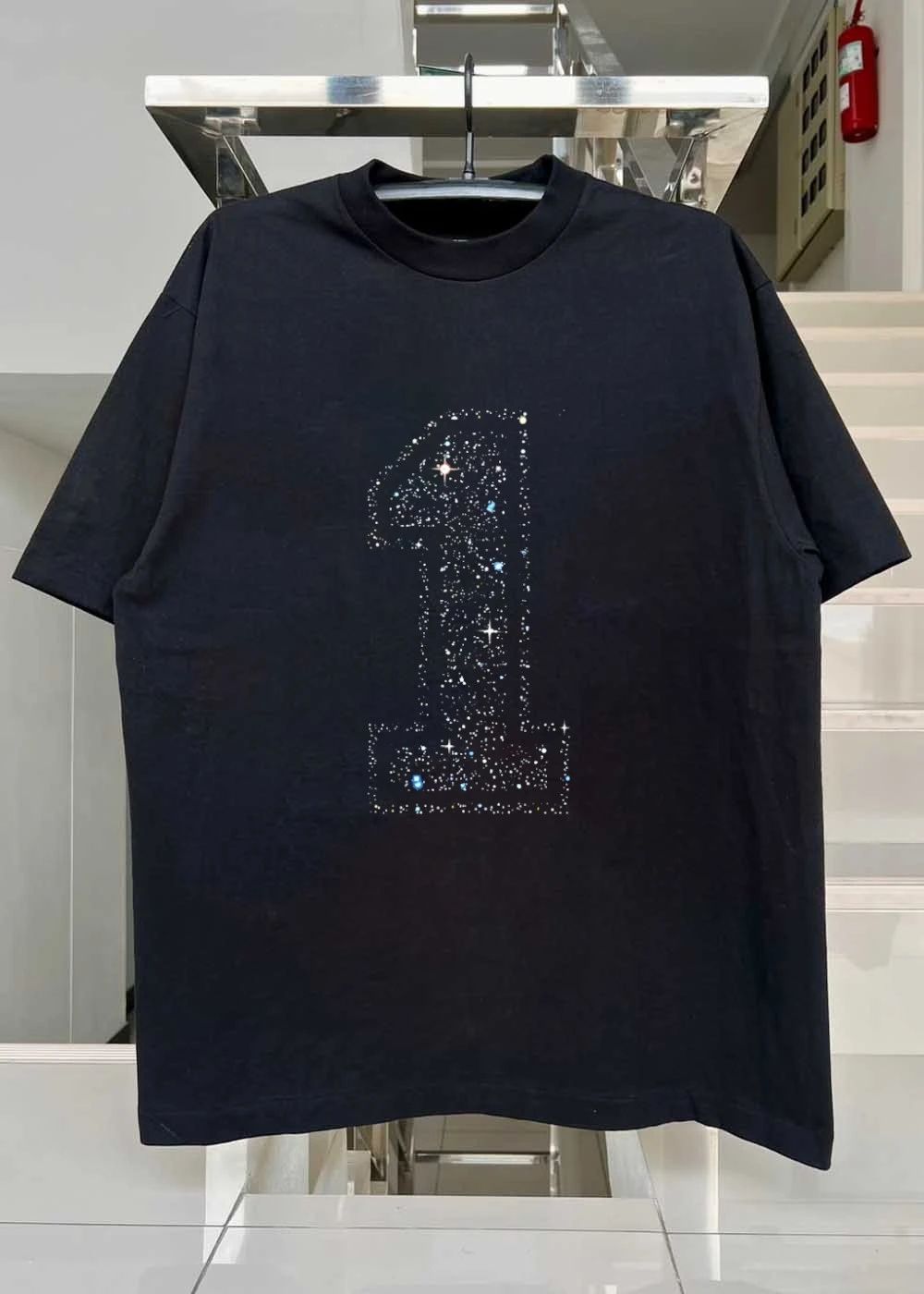 Number One Galaxy Graphic T-Shirt