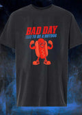 Bad Day To Be A Hotdog Funny Shirt