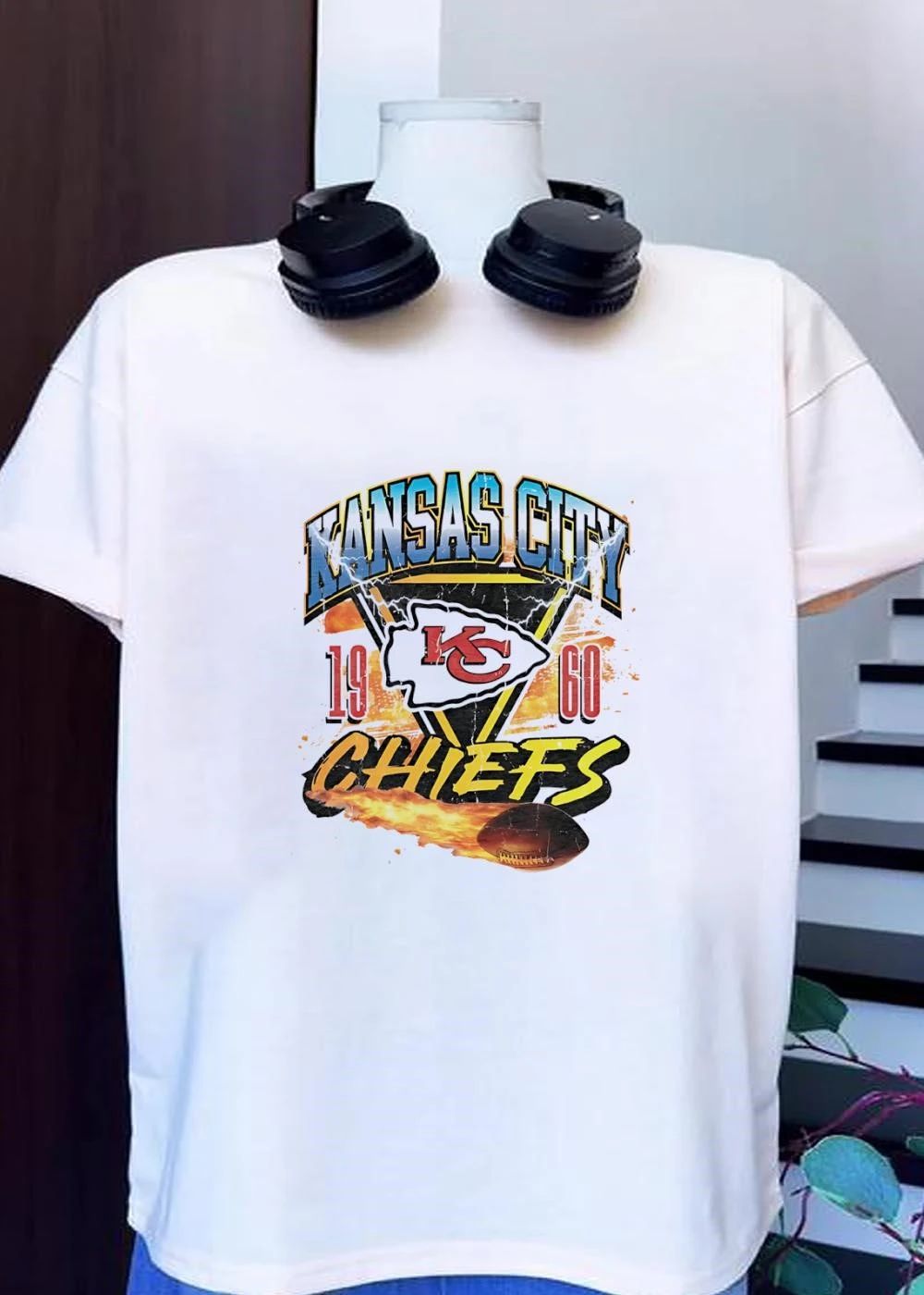 Est 1960 Kansas City Chiefs Football Team T-Shirt