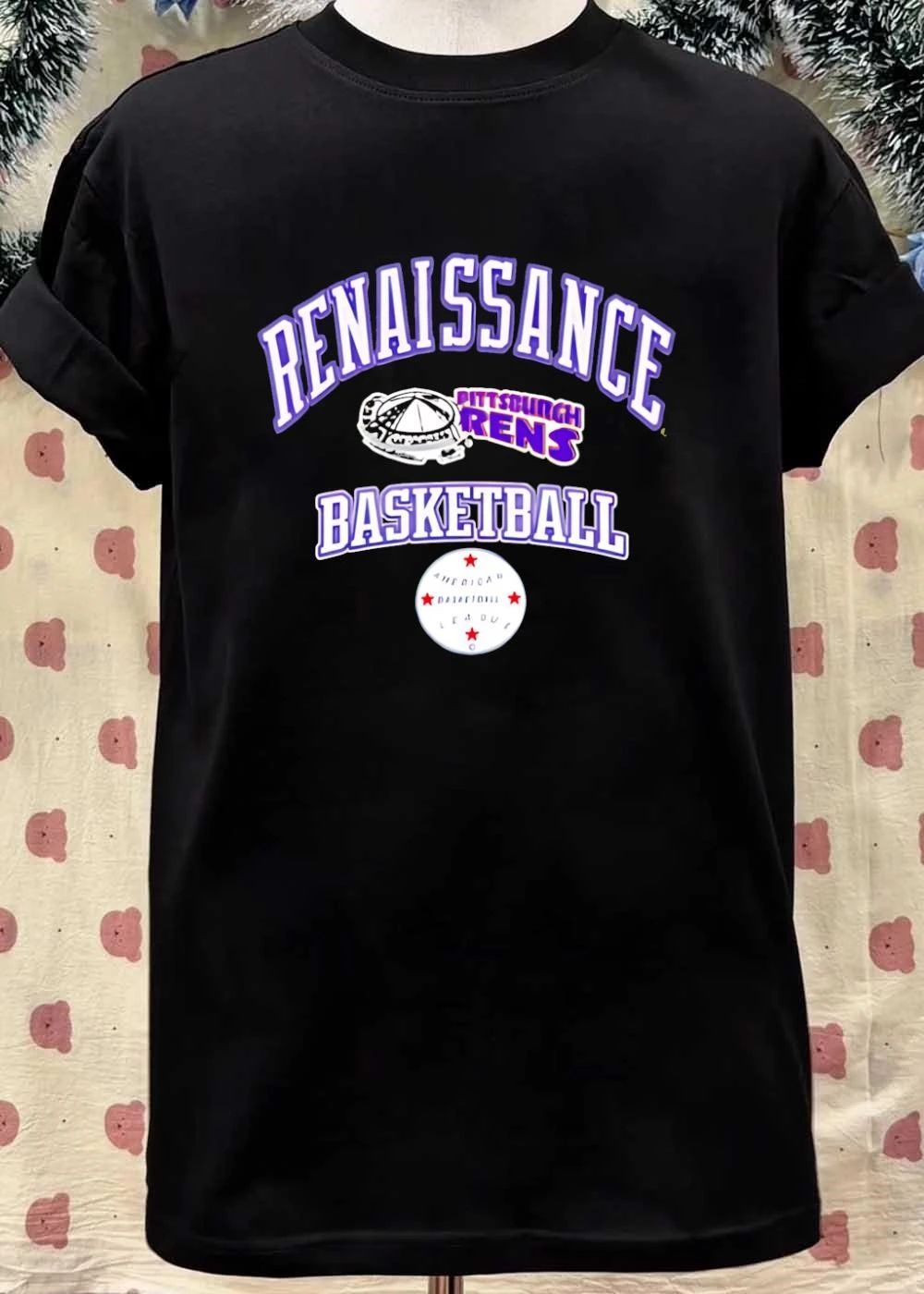 Pittsburgh Rens American Basketball League Renaissance Basketball shirt