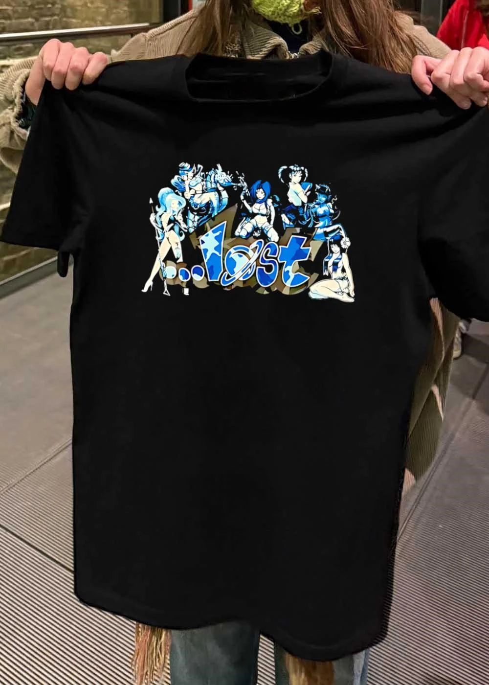 Anime Girls With Weapons and Creatures Lost T-Shirt