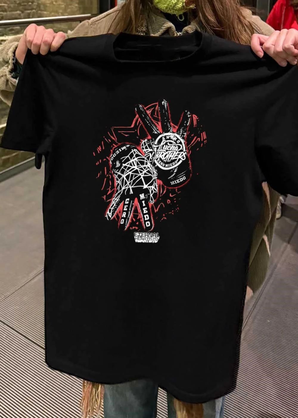 Animo Lucha Brothers Cero Miedo Wrestling Shirt