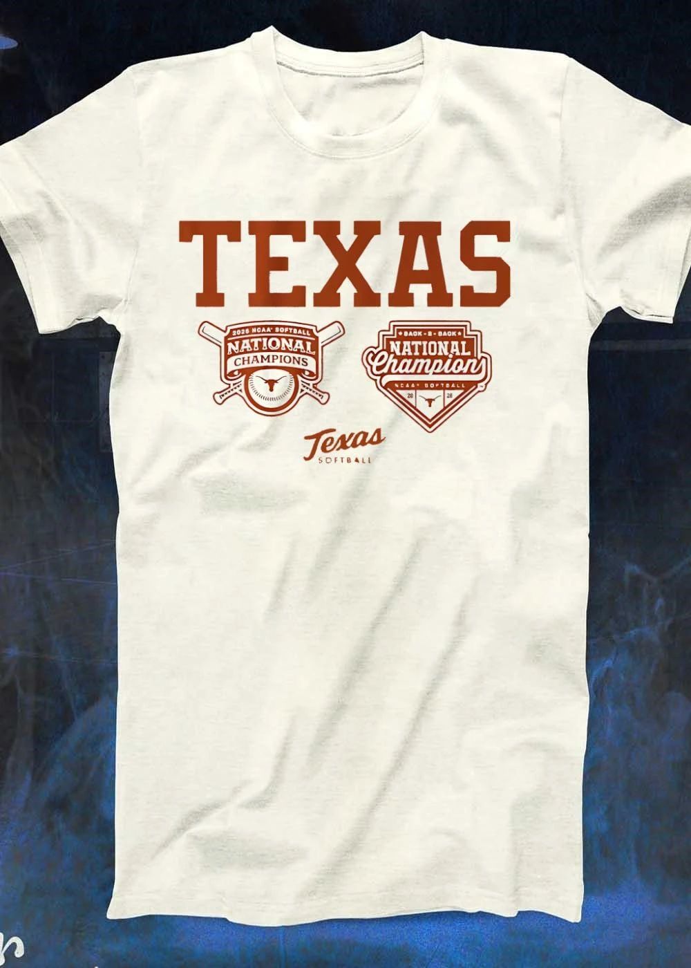 Texas Longhorns National Champions Softball Logo shirt