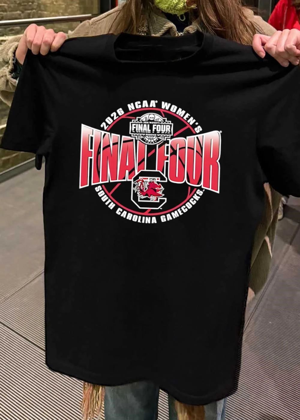 2026 NCAA Women’s Final Four South Carolina Gamecocks T-Shirt