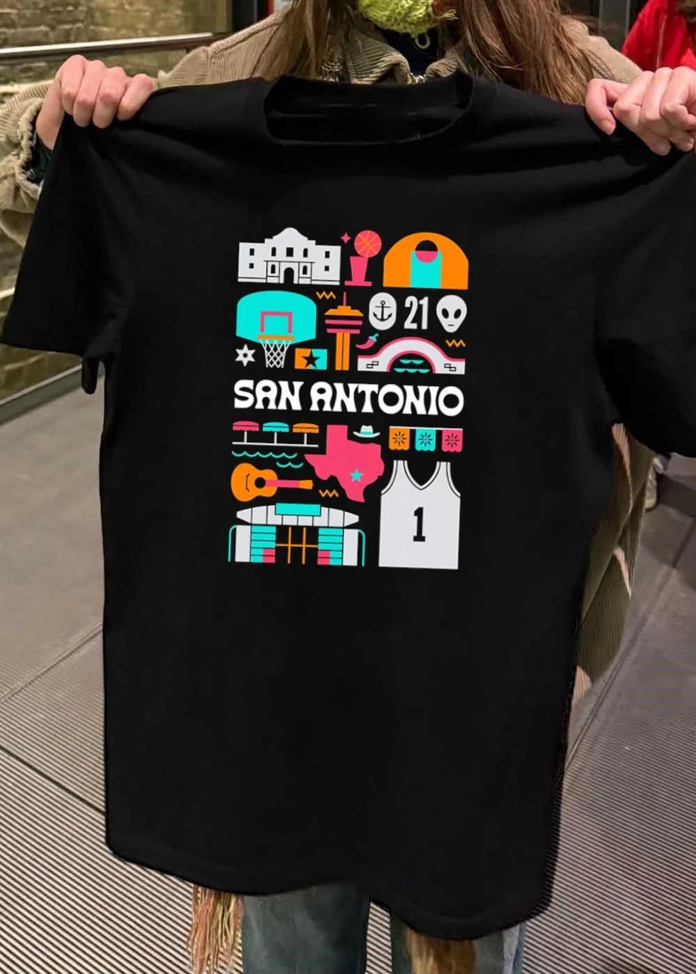 SA 21 San Antonio Spurs Shirt