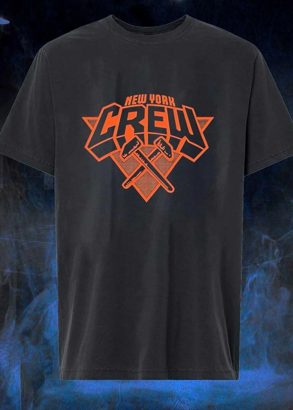 New York Crew Crossed Hammers Graphic T-Shirt