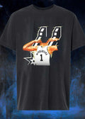Wembanyama Flexing Back View Wembanyama 1 NBA San Antonio Spurs T-Shirt