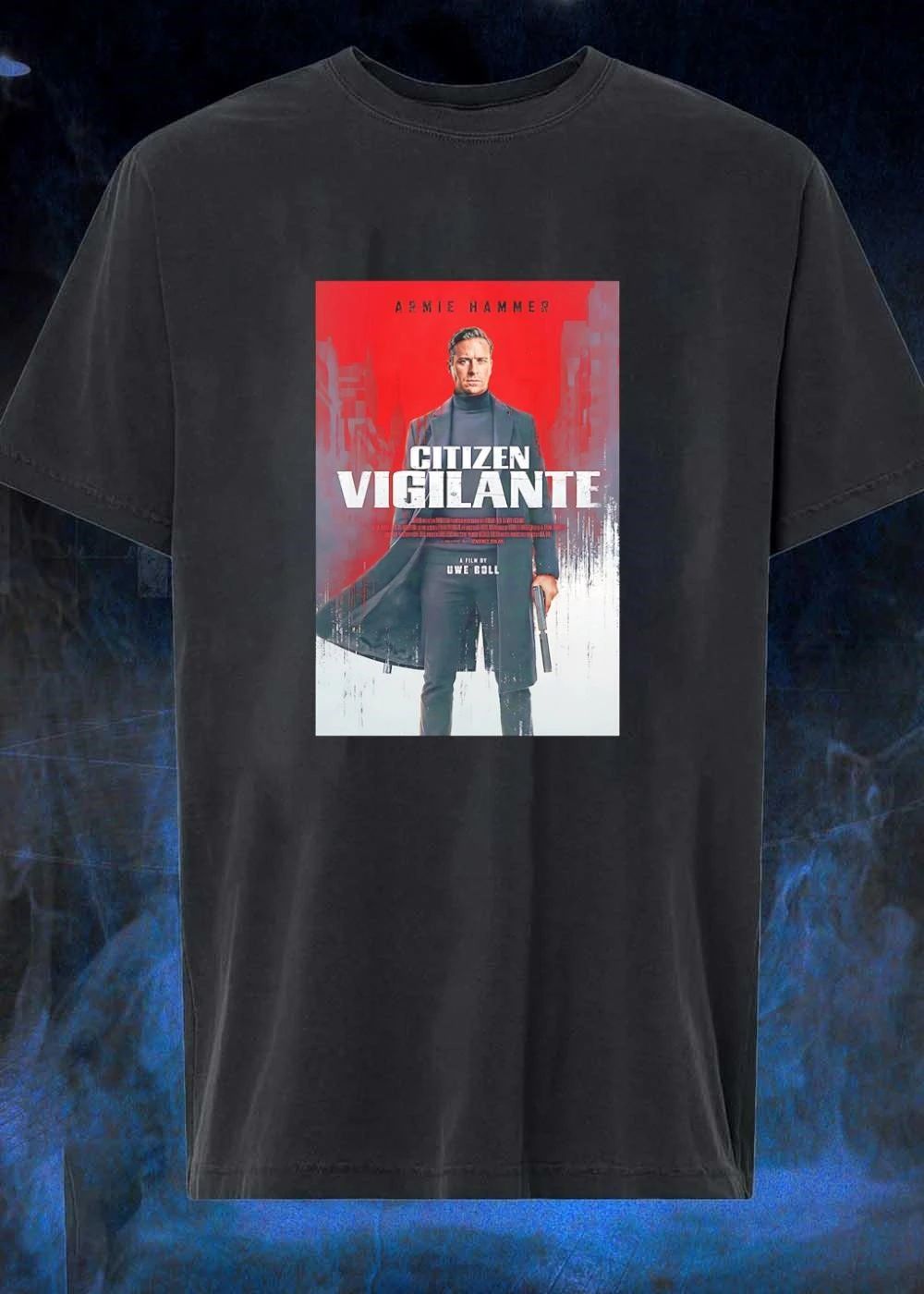 Armie Hammer Citizen Vigilante Film Uwe Boll shirt