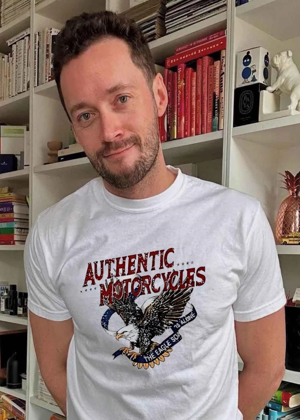 Authentic Motorcycles Eagle Soars Alone shirt