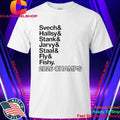 Carolina Hurricanes Hockey Carolina Hockey Ampersand Champs Svech & Hallsy & Stank & Jarvy & Staal & Fly & Fishy Shirt