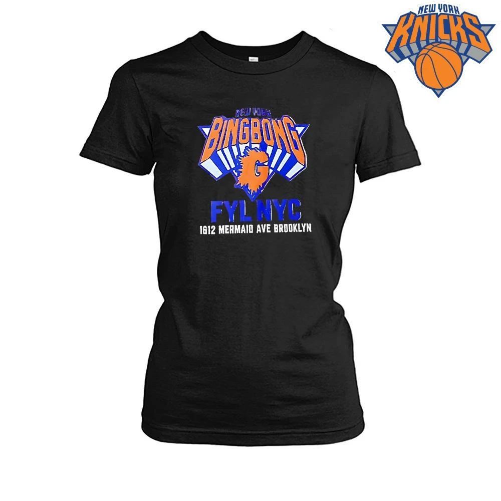 New York Bing Bong New York Knicks Nba Basketball Finals Fyl Nyc 2026 1612 Mermaid Ave Brooklyn Shirt