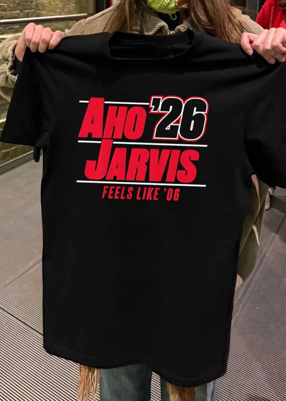 Carolina Hurricanes Aho ’26 Jarvis Feels Like ’06 T-Shirt
