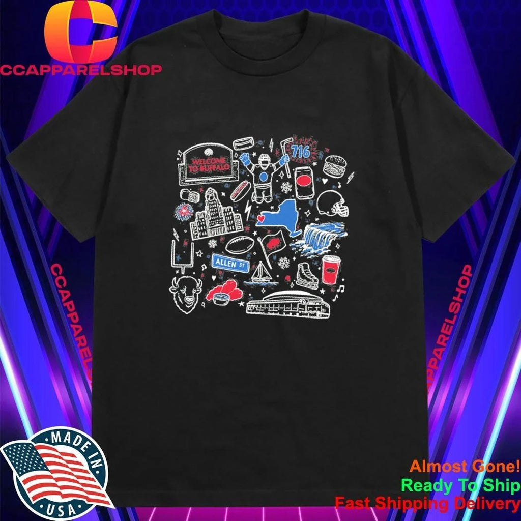 Doodles Buffalo Shirt