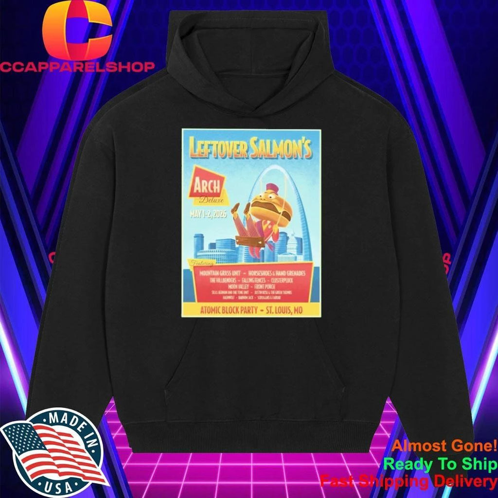 Leftover Salmon May 1 2 2026 St Louis Missouri Poster Shirt