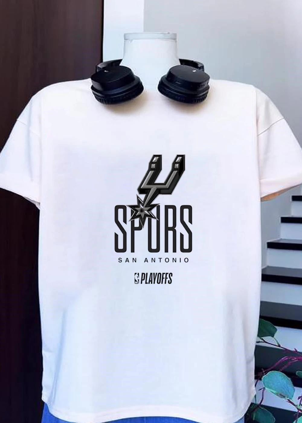 NBA Apparel San Antonio Spurs Playoffs Shirt
