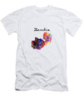 Zambia Quote Art Design Inspirational Motivationa T-Shirt